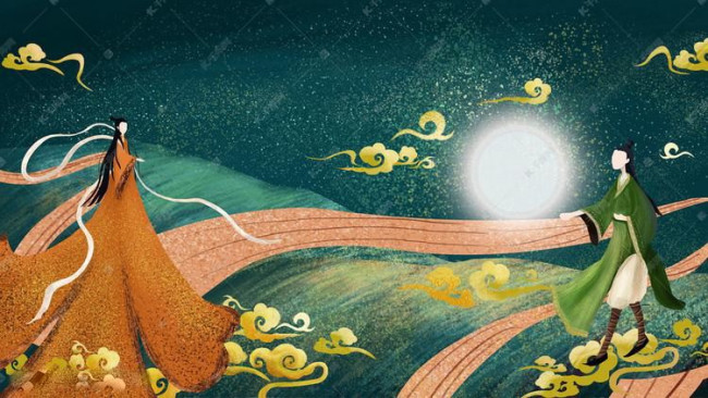 《迢迢牵牛星》中的“盈盈一水间”中的“间”读什么？