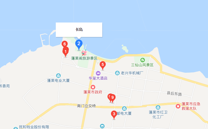 蓬莱长岛在什么地方