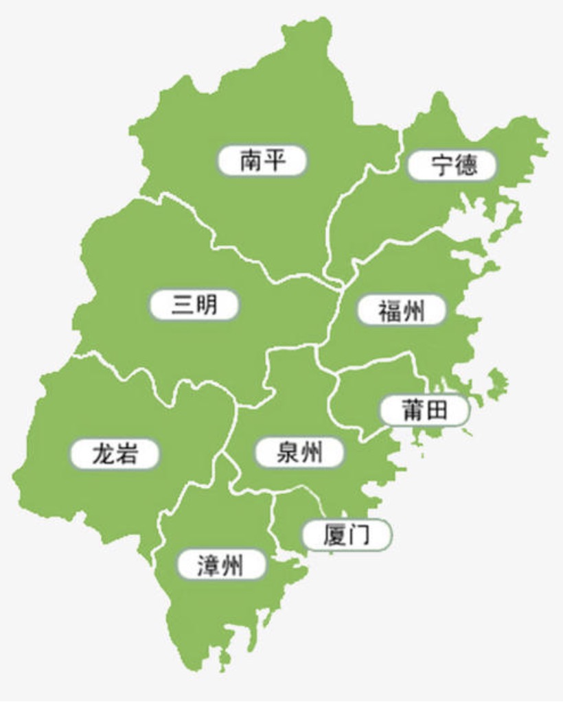 福建是哪个省？