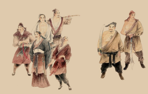 请问 水浒传 第一章的概括是什么？