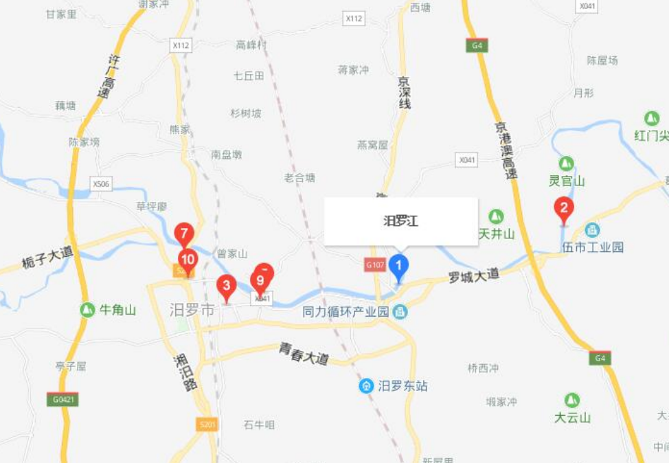 汨罗江在哪里？