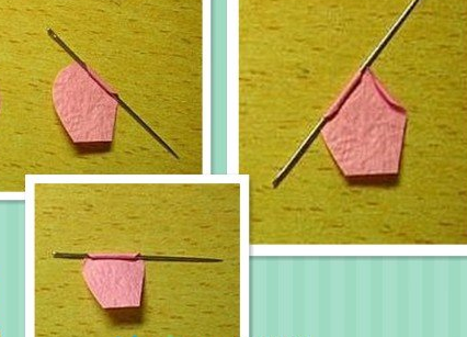 如何做皱纹纸玫瑰花步骤图解