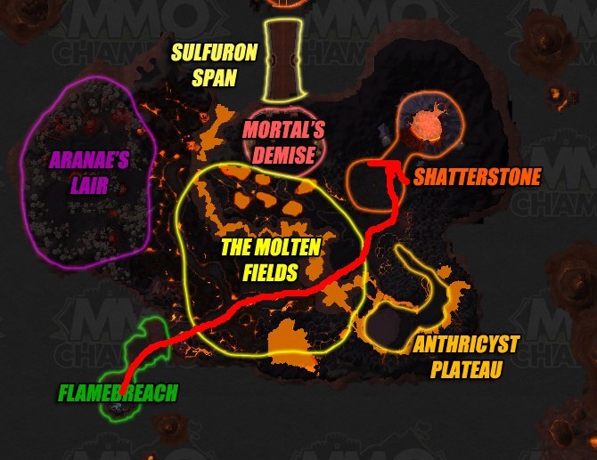 wow从大门到的奥利瑟拉佐尔怎么走？？