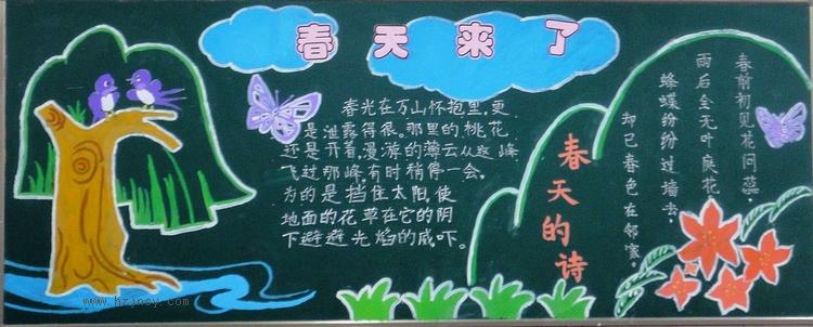 认识大自然手抄报的内容