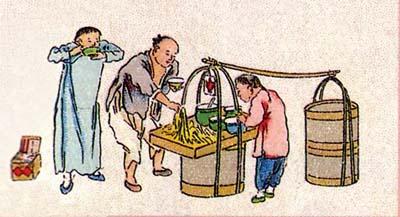 今夜思量千条路,明朝依旧卖豆腐对联