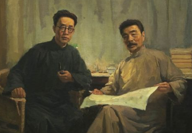 鲁迅书赠谁的条幅是人生得一知己足矣?