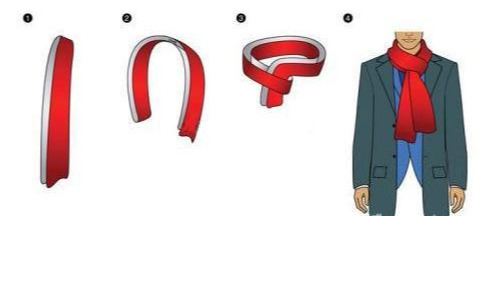 围巾有几种戴法?