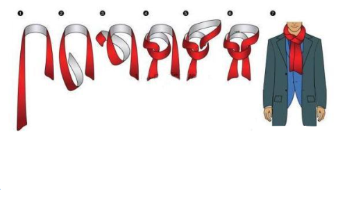 围巾有几种戴法?