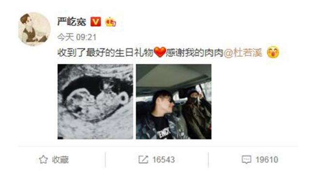 杜若溪已怀孕几个月?