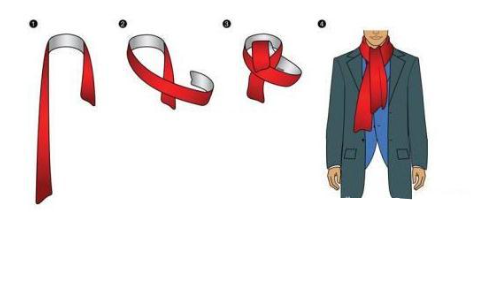 围巾有几种戴法?