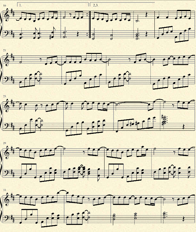 <因为我太傻>中文读音版歌词!?