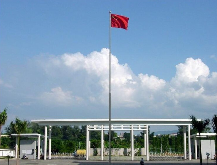 国旗旗杆标准高度是多少米,旗杆标准尺寸