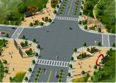 十字路口的英文怎么读?