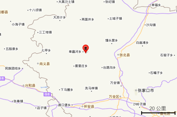 河北张家口何时发生了3.9级地震?