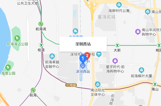 深圳西站在哪里?