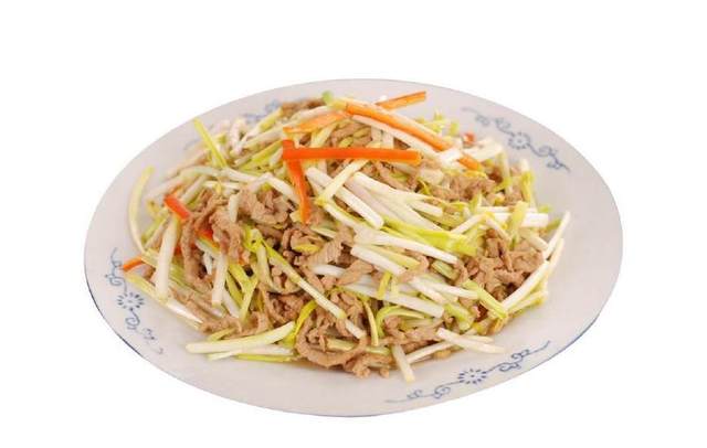 一道韭黄炒肉的常见做法?