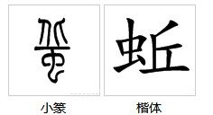 蚯字组词有哪些