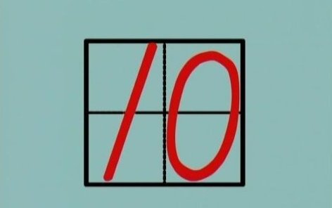 田字格1-10的正确写法是什么?