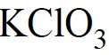 氯酸钾的化学方程式。