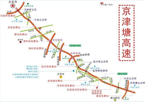 京津塘高速和京津高速有什么区别？