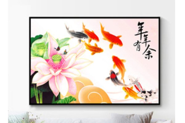 花开富贵年年有余，代表什么含义