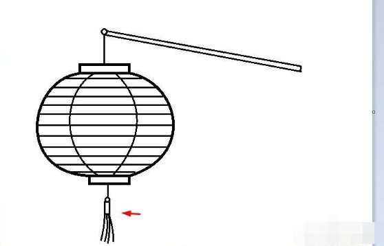 灯笼怎么画?