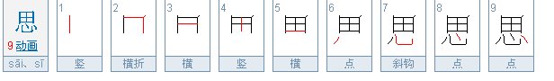 陈思元这个字一共有几画