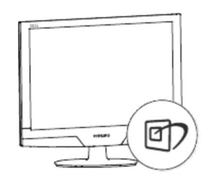 飞利浦的显示屏出现smartlmage on 是怎么办？