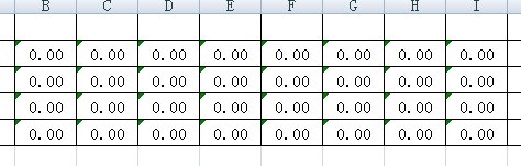 如何在EXCEL中将0.00改成0