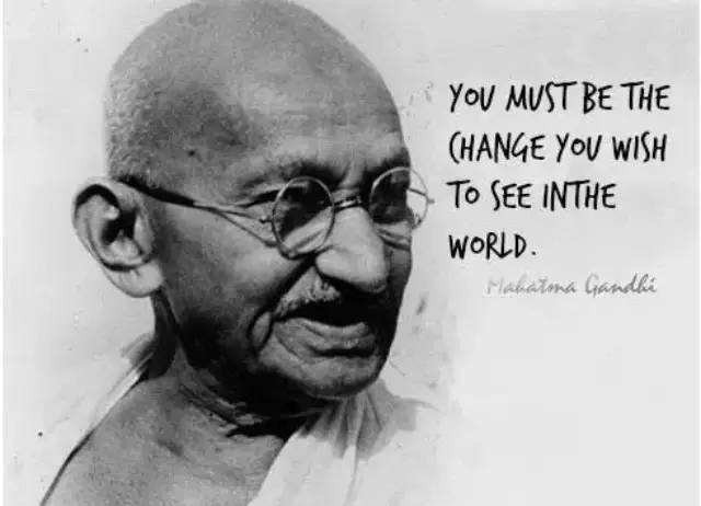 甘地是个什么样的人？