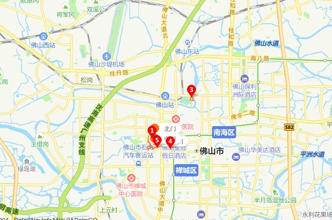 佛山科学技术学院的校区分布