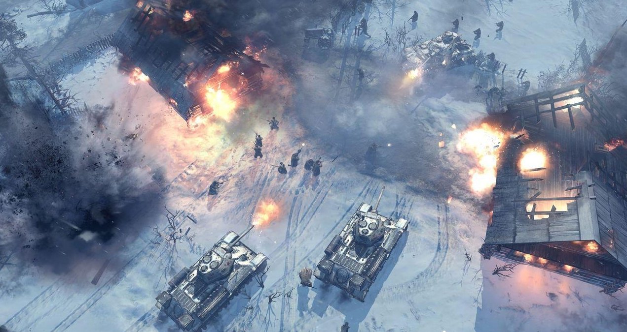 英雄连2打开游戏开始战役以后就黑屏，有声音