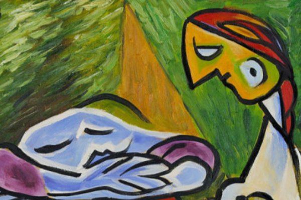 毕加索名画被撕怎么回事？