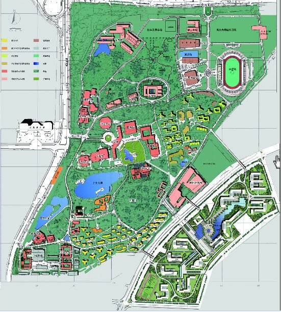 求深圳大学的地图，平面图。 分辨率大于1280 x 905