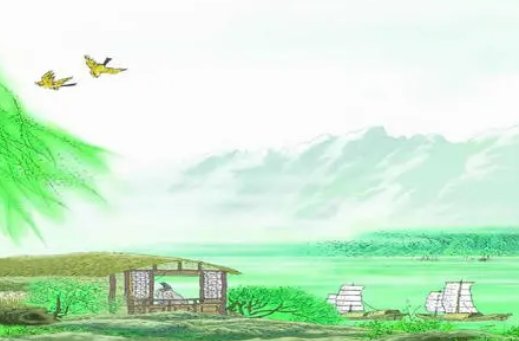 三年级《绝句》古诗的意思是什么？