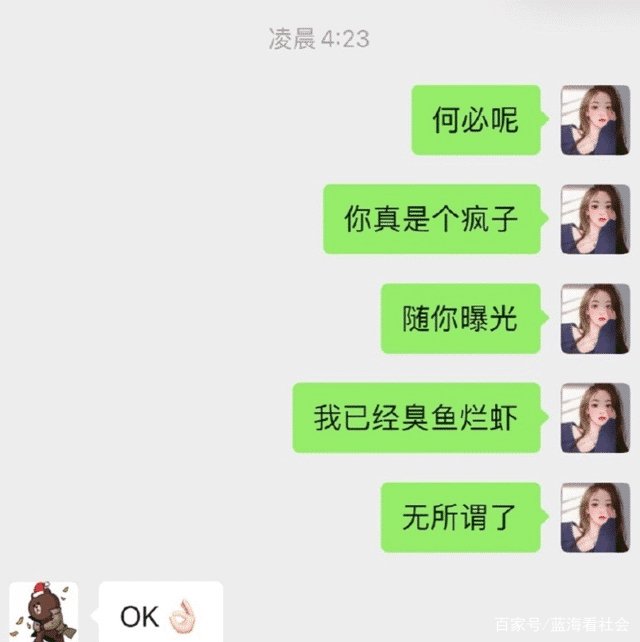 孙一宁曝光王思聪聊天截图，男方求爱被拒恼羞成怒，信息量大，你怎么看？