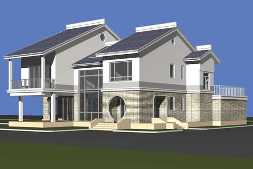 3D max 建筑模型一个大概多少钱呢