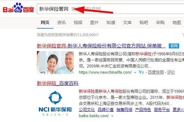 如何登陆新华保险公司官方网站