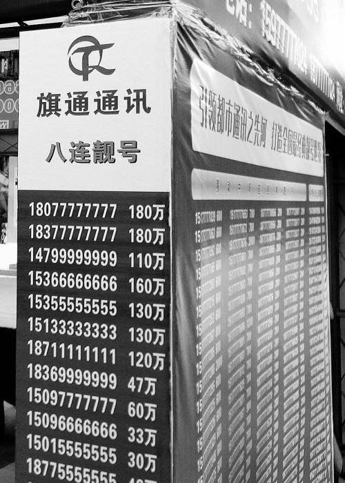 手机尾号888888经司法拍卖拍出85万元，对此你怎么看？