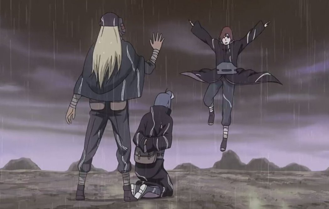 佩恩和山椒鱼半藏打是在哪一集 啊？？