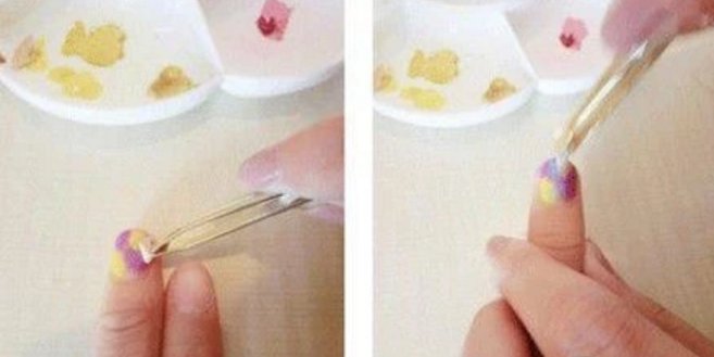 美甲钻粘贴方法？