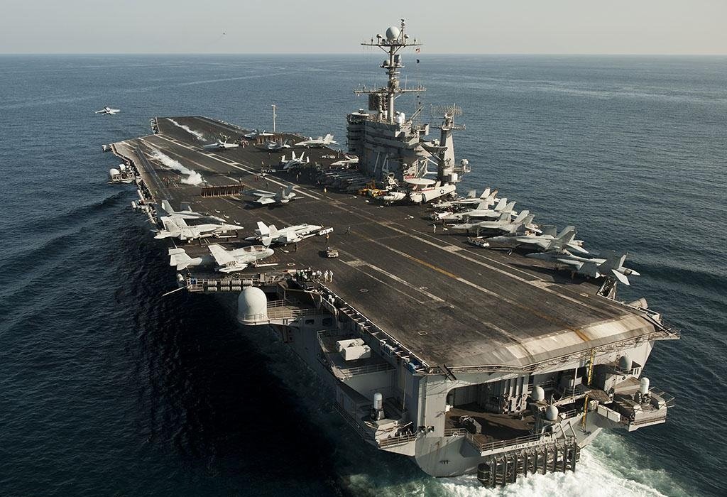 美国航母正在前往地中海吗？