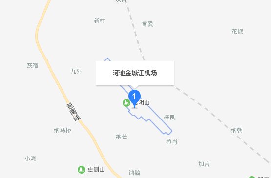 广西河池的飞机场在哪