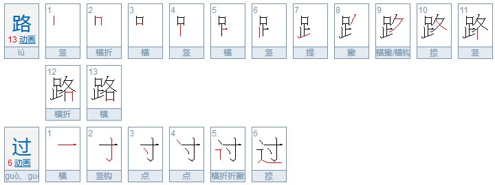 过路和路过的区别是什么