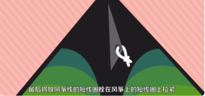 三角形风筝如何绑线 请说明详细 谢谢